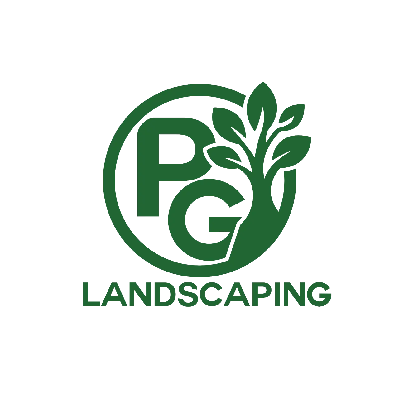 P.G. Landscaping project artwork